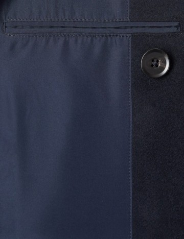 Palton Mango, bleumarin, L