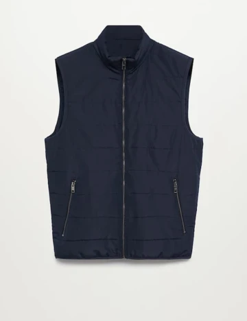 Palton Mango, bleumarin, L