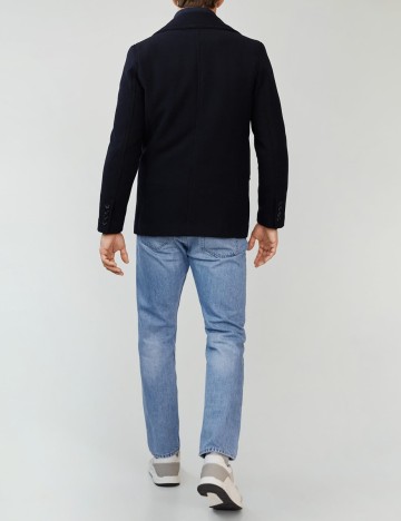 Palton Mango, bleumarin, L