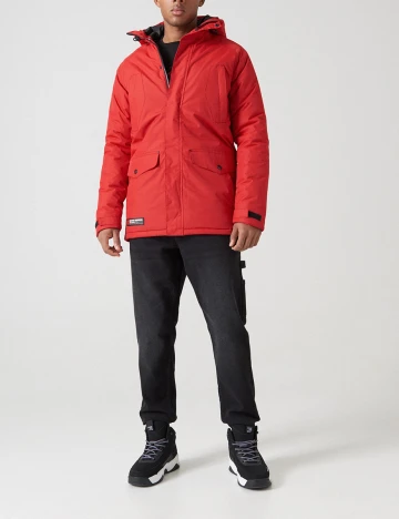 Geaca CROPP, rosu, XXL