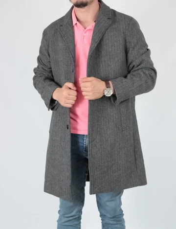 Palton Selected, gri, XL