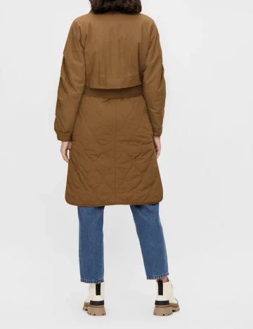 Trench reversibil Object, kaki, 40