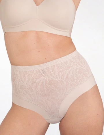 Chilot cu talie inalta Naturana, nude, 70