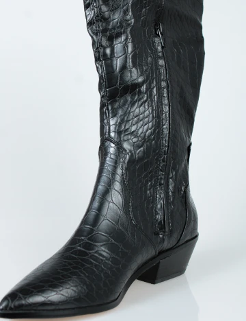 Cizme Reserved, negru, 38