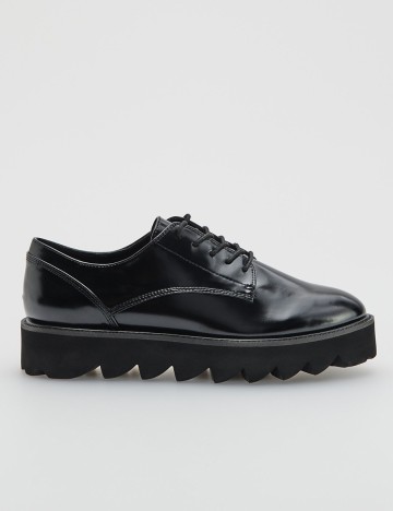 Pantofi Reserved, negru, 41