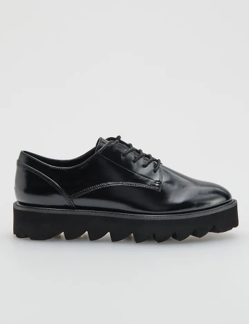 Pantofi Reserved, negru, 41 Negru