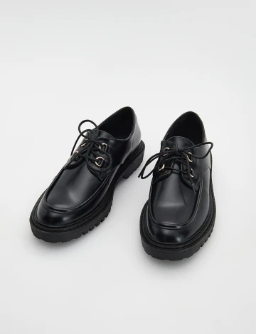 Pantofi Reserved, negru
