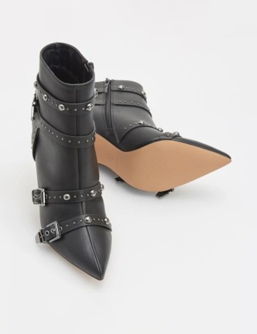 Botine Reserved, negru, 38