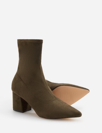 Botine Reserved, kaki, 41