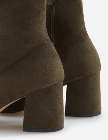 Botine Reserved, kaki, 41