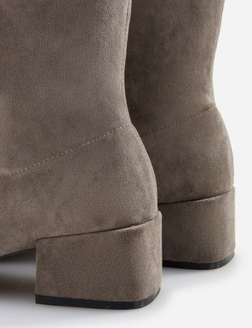 Cizme Reserved, gri, 36