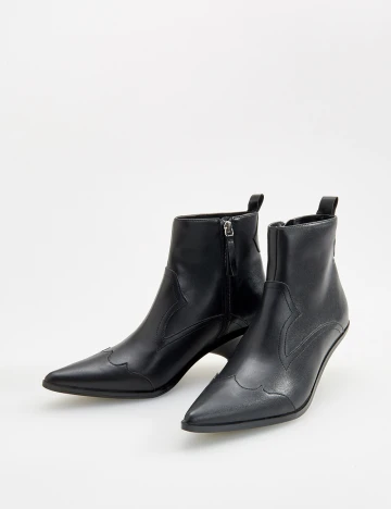 Botine Reserved, negru, 38