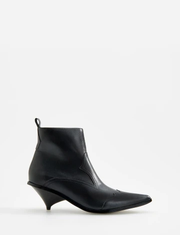 Botine Reserved, negru, 38