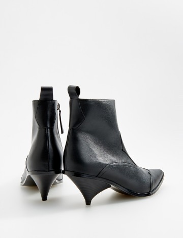 Botine Reserved, negru, 38