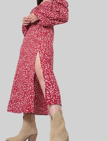 Rochie medie SHEIN, rosu, M