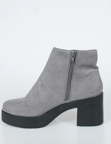 Botine Reserved, gri, 41
