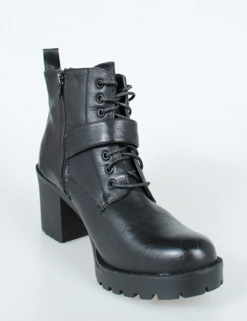 Botine House Brand, negru, 41