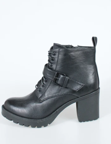 Botine House Brand, negru, 41