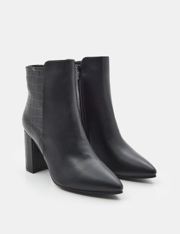 Botine Reserved, negru, 40