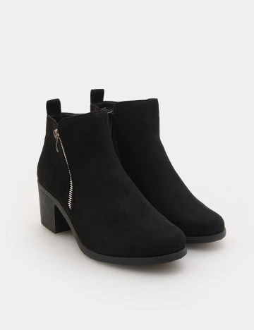 Botine Sinsay, negru, 41 Negru