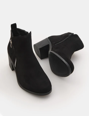 Botine Sinsay, negru, 41 Negru