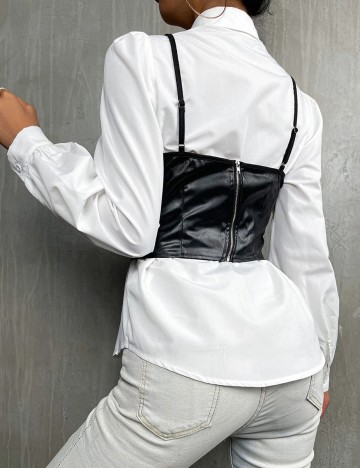 Camasa SHEIN, alb, L