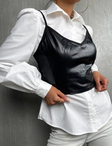 Camasa SHEIN, alb, L