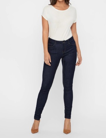 Blugi Vero Moda, bleumarin