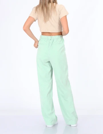 Pantaloni Vila, verde, 38