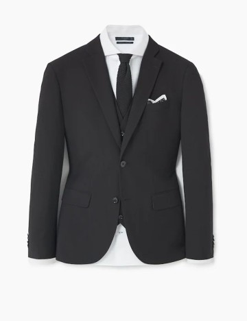 Sacou Mango, negru, 48