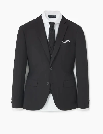 Sacou Mango, negru, 48