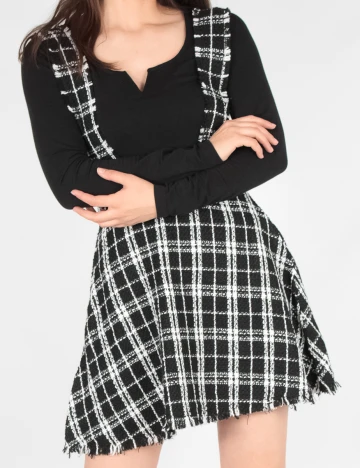 Rochie scurta SHEIN, negru, XS
