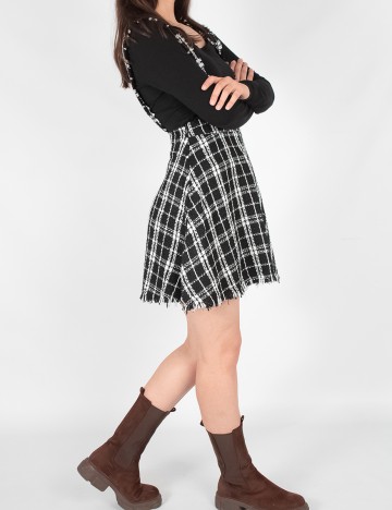 Rochie scurta SHEIN, negru, XS