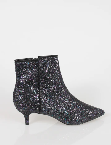 Botine Reserved, negru, 37 Negru