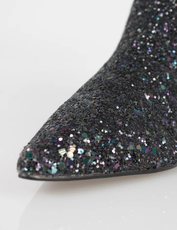 Botine Reserved, negru, 37 Negru