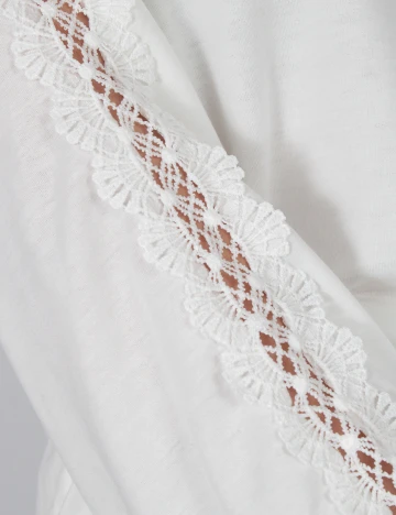 Bluza SHEIN, alb, M