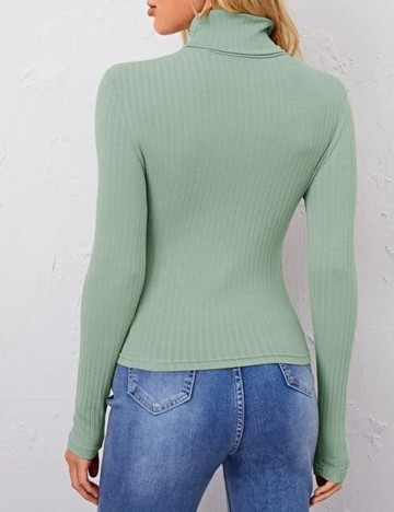Bluza SHEIN, verde opalin, XL
