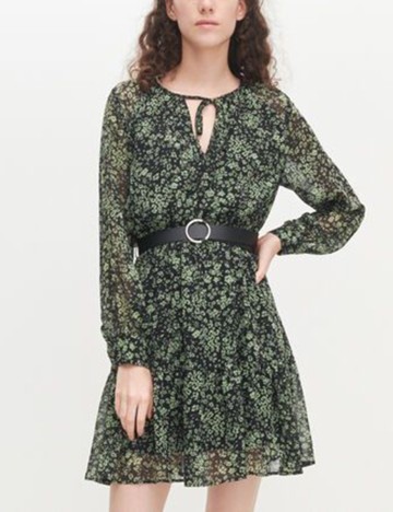 Rochie scurta Reserved, verde, M