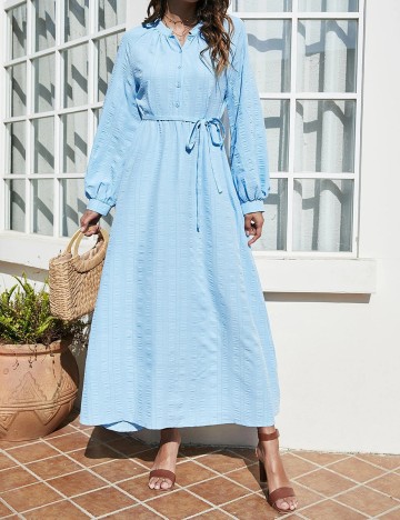 Rochie lunga SHEIN, bleu