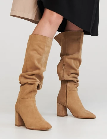 Cizme Reserved, maro deschis, 39