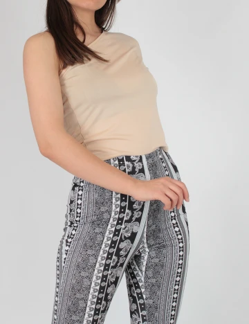 Top SHEIN, bej, M Crem