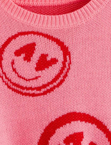 Pulover SHEIN, roz, L