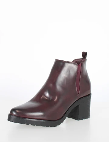 Botine House Brand, visiniu, 38