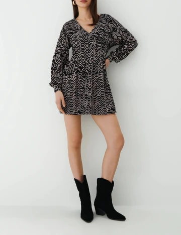 Rochie Scurta Mohito, negru, S/M Negru