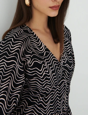 Rochie Scurta Mohito, negru, S/M Negru