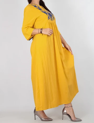 Rochie Lunga SHEIN, galben, M