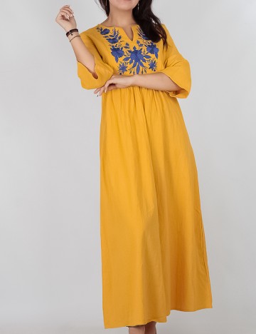 Rochie Lunga SHEIN, galben, M