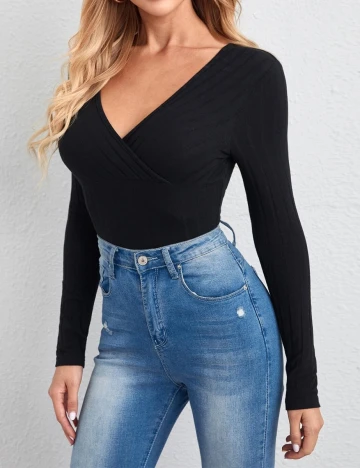 Bluza SHEIN, negru, S