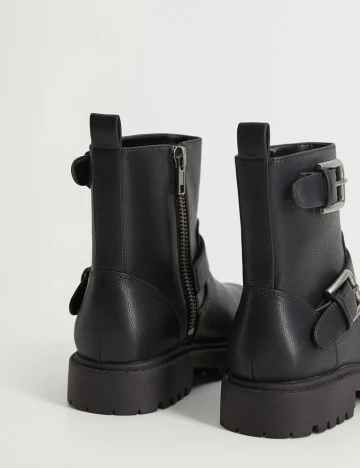 Ghete Mango Kids, negru, 38 Negru