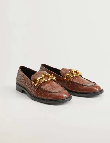 Mocasini Mango, maro, 39